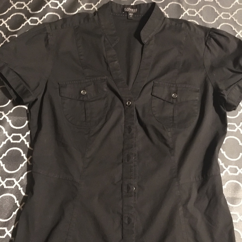 Black work top
